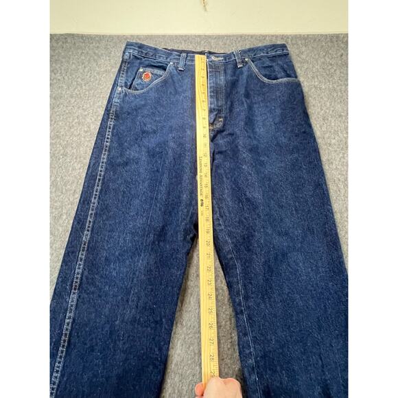 Wrangler 20X Jeans Men’s 36x32 Straight Fit Dark Wash Denim Mexico USA Fabric - Picture 9 of 10